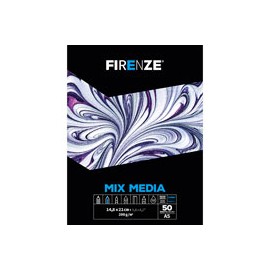 BLOCK FIRENZE MIX CRM 200G 14.8X21 CM CON 50 ...