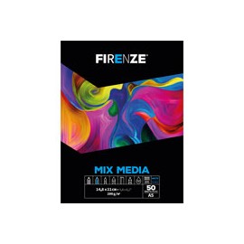 BLOCK FIRENZE MIX BCO 200G 14.8X21 CM CON 50 ...