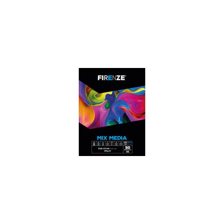 BLOCK FIRENZE MIX BCO 200G 14.8X21 CM CON 50 ...