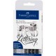 MARCADORES FABER-CASTELL PITT ARTIST PEN LET ...