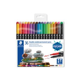 MARCADORES STAEDTLER PERMANENTE DOBLE PUNTA  ...