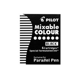 CARTUCHOS DE TINTA PILOT PARALLEL NEGRO