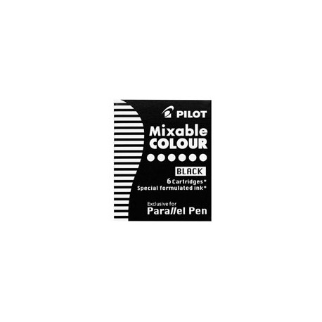 CARTUCHOS DE TINTA PILOT PARALLEL NEGRO