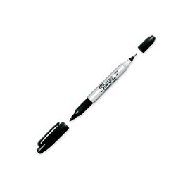 MARCADOR PERMANENTE SHARPIE SINGLE TWIN TIP