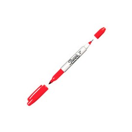 MARCADOR PERMANENTE SHARPIE SINGLE TWIN TIP
