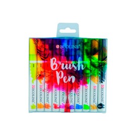 MARCADOR ECOLINE BRUSH PEN PAQUETE CON 10