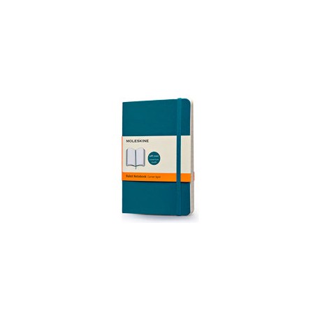 LIBRETA MOLESKINE AQUA 9X14CM RAYA