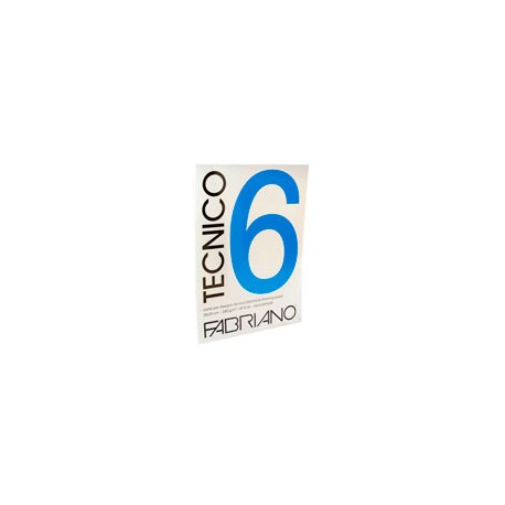BLOCK FABRIANO TÉCNICO 6 LISO 240 G 25X35 CM