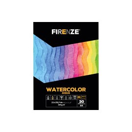 BLOCK FIRENZE AQUA 300G 21X29.7 CM CON 30 HO ...