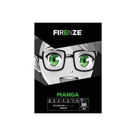 BLOCK FIRENZE MANGA 200G 21X29.7 CM CON 50 H ...