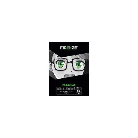 BLOCK FIRENZE MANGA 200G 21X29.7 CM CON 50 H ...
