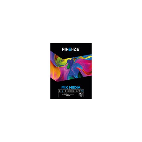 BLOCK FIRENZE MIX BCO 200G 21X29.7 CM CON 50 ...