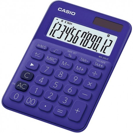 CALCULADORA DE ESCRITORIO CASIO MS-20UC-PL