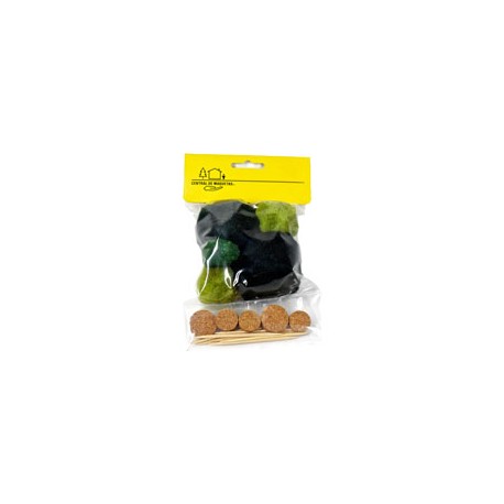 ARBOLES FRONDOSOS PARA MAQUETA C/6 VARIOS M ...