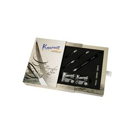 ESTUCHE KAWECO CALLIGRAPHY NEGRO