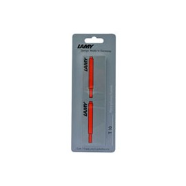 CARTUCHOS LAMY T10 PARA PLUMA FUENTE ROJO