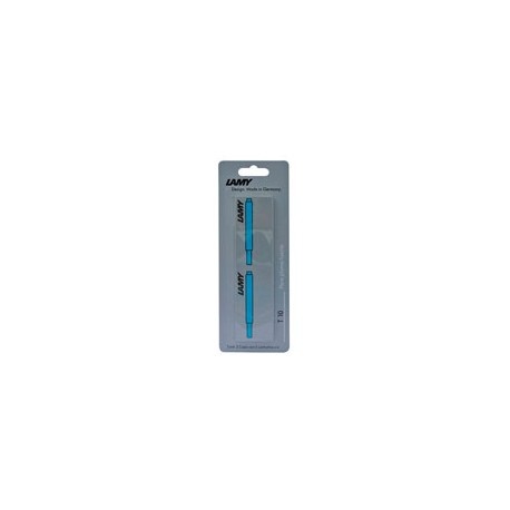 CARTUCHOS LAMY T10 PARA PLUMA FUENTE TURQUES ...