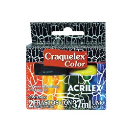PINTURA ACRILEX CRAQUELEX 37ML CAJA CON 2