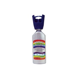 PINTURA DE RELIEVE ACRILEX METALLIC 35 ML