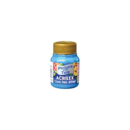 PINTURA PARA TELA ACRILEX GLITTER 37 ML