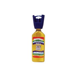 PINTURA DE RELIEVE ACRILEX METALLIC 35 ML