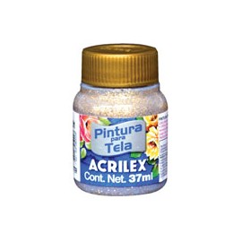 PINTURA PARA TELA ACRILEX GLITTER 37 ML