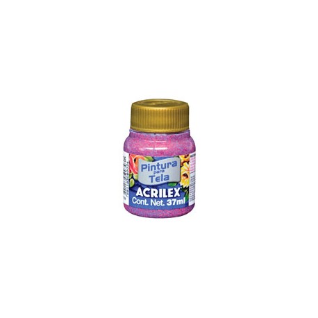 PINTURA PARA TELA ACRILEX GLITTER 37 ML