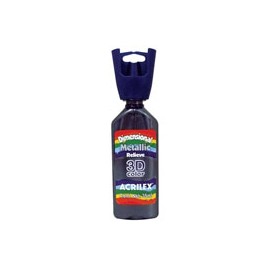 PINTURA DE RELIEVE ACRILEX METALLIC 35 ML