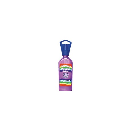 PINTURA DE RELIEVE ACRILEX METAL 35ML