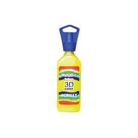 PINTURA DE RELIEVE ACRILEX METAL 35 ML