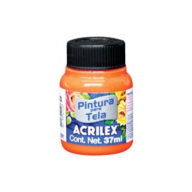 PINTURA PARA TELA ACRILEX FLUORESCENTE 37 ML