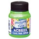 PINTURA PARA TELA ACRILEX FLUORESCENTE 37 ML