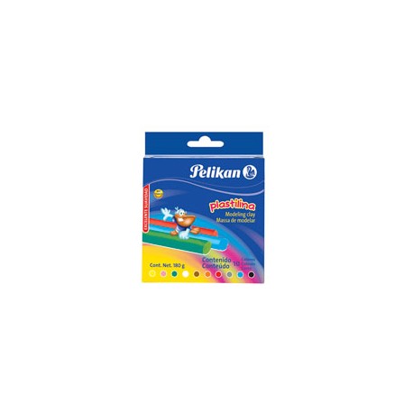 PLASTILINA PELIKAN CON 10 BARRAS