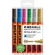 MARCADOR MOLOTOW ONE4ALL METALLIC 4 MM CON 6