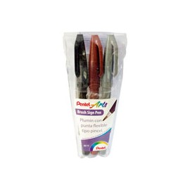 MARCADORES PENTEL SIGN PEN SES15C-AEN BLÍSTE ...