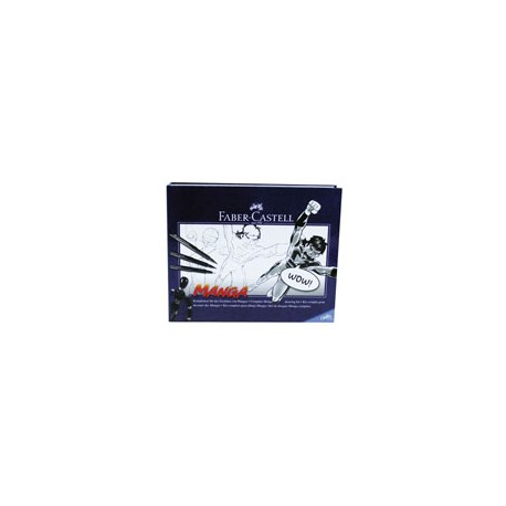 ESTUCHE FABER-CASTELL 167136 MANGA KIT