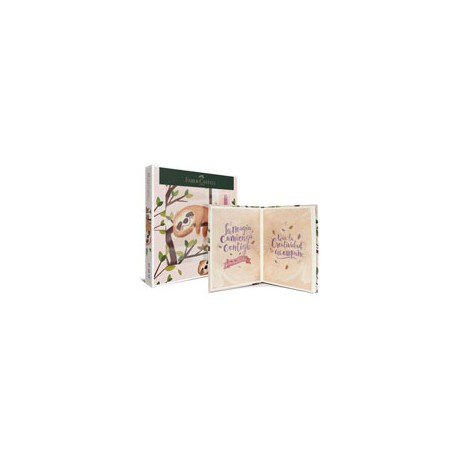 LIBRETA FABER-CASTELL SET OSOS CON PITT ARTI ...