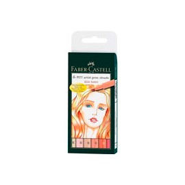 MARCADORES FABER- CASTELL PITT ARTIST PEN BR ...