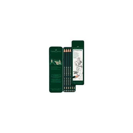 LÁPICES FABER-CASTELL 9000 CON 6