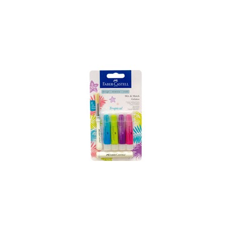 GELATOS FABER-CASTELL 121807 TROPICAL