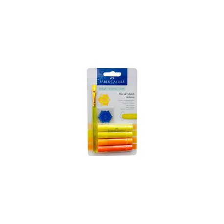 GELATOS FABER-CASTELL 121801 AMARILLO