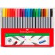 PLUMONES FABER-CASTELL GRIP PAQUETE CON 20
