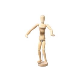MANIQUÍ RODIN MASCULINO 31 CM TORZO FLEXIBLE