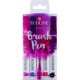 MARCADOR ECOLINE BRUSH PEN TONOS VIOLETA PAQ ...