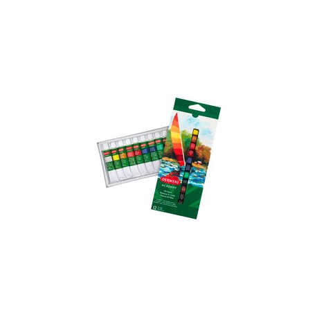 PINTURA ÓLEO DERWENT ACADEMY TUBO 12 ML PAQU ...