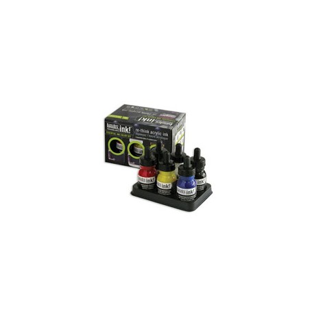 PINTURA ACRÍLICA LIQUITEX INK CLÁSICO CON 6