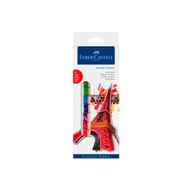 PINTURA ACRÍLICA FABER-CASTELL 169501 STARTE ...