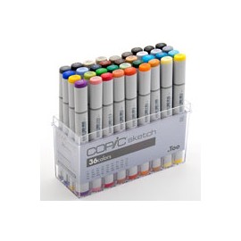 MARCADORES COPIC SKETCH SET CON 36