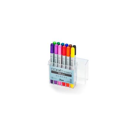 MARCADORES COPIC CIAO BASIC SET CON 12