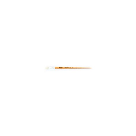 PINCEL PLANO DE CERDA BLANCA RODIN S811 NO.1 ...